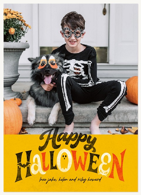Groovy Greeting Halloween Cards