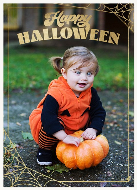 Web Corners Halloween Cards