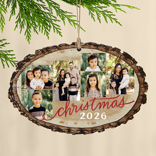 Lit Lettering Personalized Ornaments