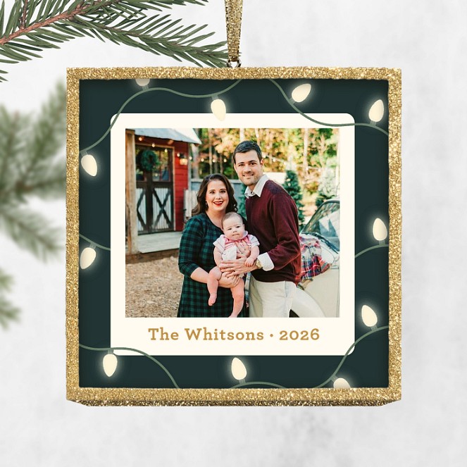 Lights All Around Personalized Ornaments