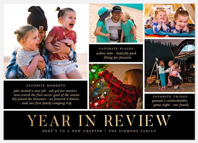 Windowpane Views Holiday Photo Cards