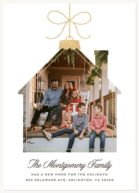 Cozy Home Personalized Holiday Cards