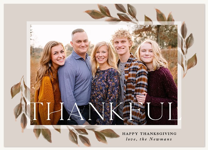 Fall Sprigs Thanksgiving Cards