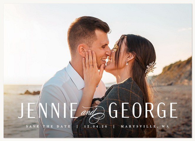 On The Horizon Save the Date Cards