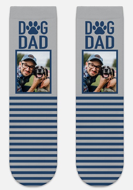 Dog Dad Custom Socks