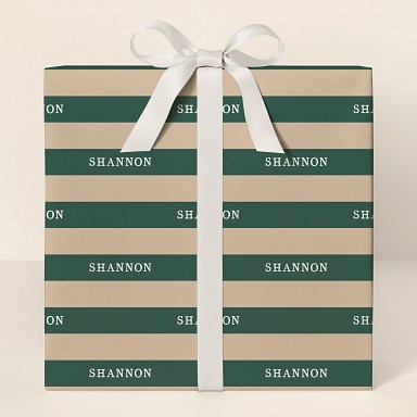 Classic Stripes Wrapping Paper