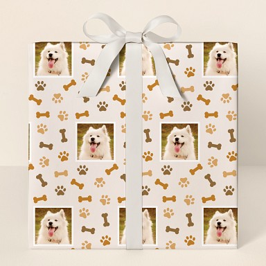 Pet Photo Fun Wrapping Paper