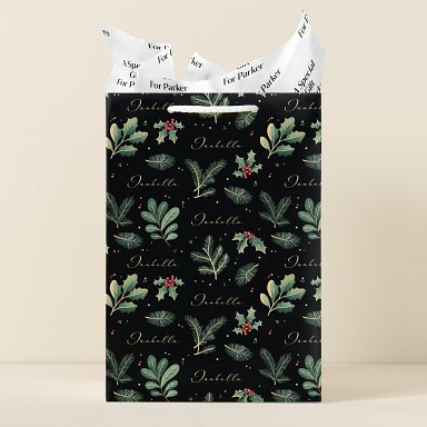 Mistletoe Holiday Gift Bags