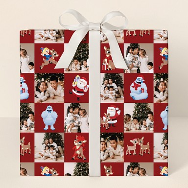 Rudolph® & Friends Photo Wrapping Paper