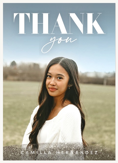 Sparkling Thanks | Thank You Cards