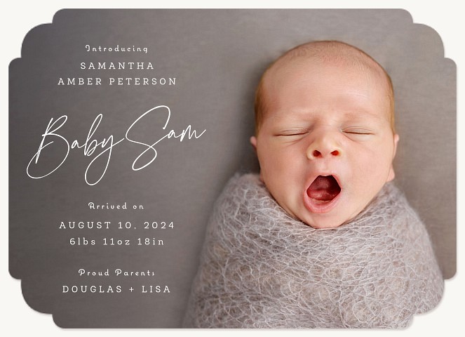 Cute Nickname | Baby Announcements