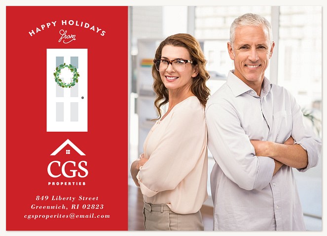 New Home Business Holiday Cards