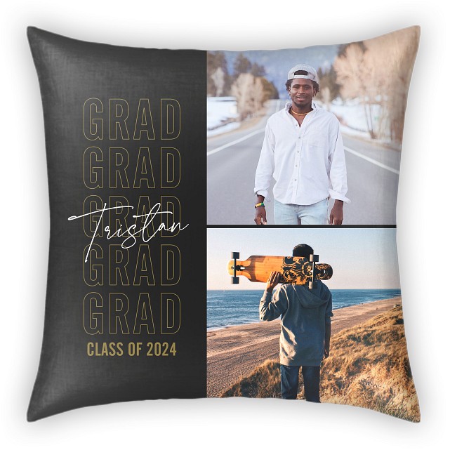 Repeating Grad Custom Pillows