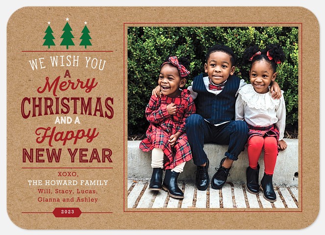 Well Krafted Holiday Photo Cards