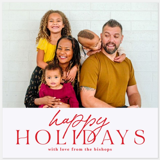Simple Ways Holiday Photo Cards