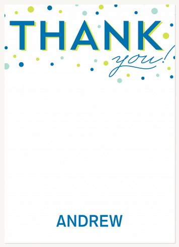 Bright One Birthday Thank You Cards, Thank You Birthday Cards