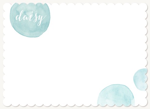 Polka Dot Wash Stationery