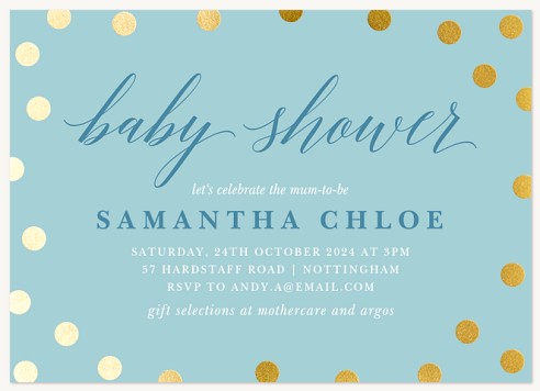 Delightfully Charming Baby Shower Invites 