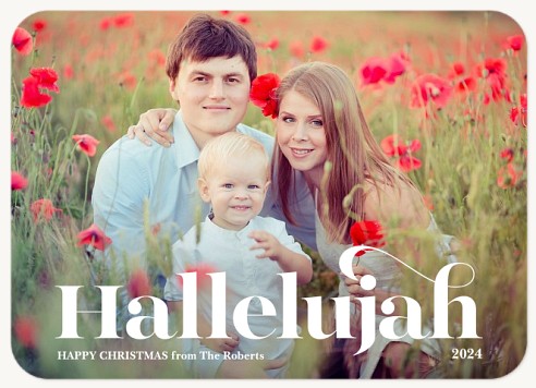 Happy Hallelujah Christmas Cards