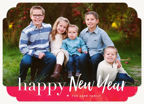 Christmas Style New Year Cards