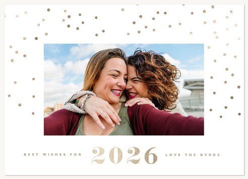 Shimmered Cascade Christmas Cards