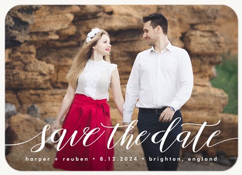 Grand Declaration Save the Date Cards