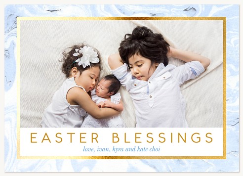 Marbled Blessings Easter Cards