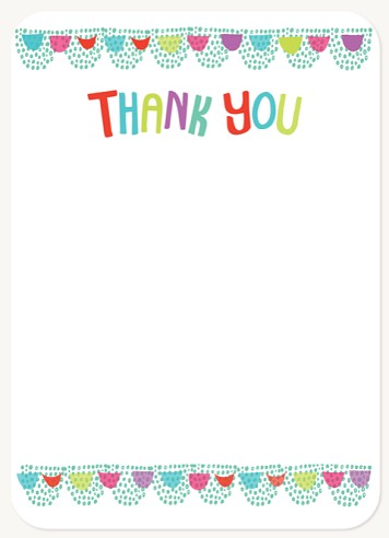 Up, Up & Away Kids Thank You Cards