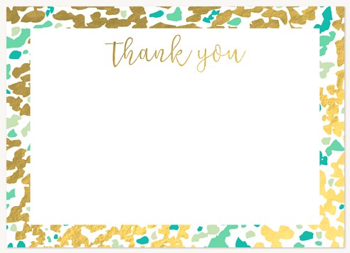 Speckled Print Thank You Cards