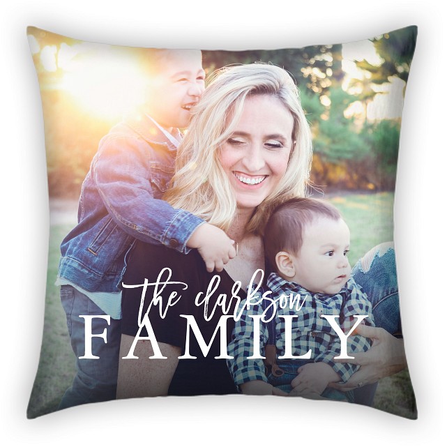 Family Name Custom Pillows
