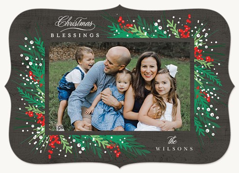 Berry Trimmings Religious Christmas Cards