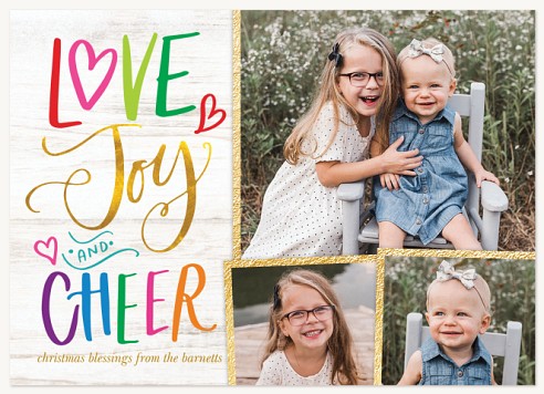 Colourful Cheer Religious Christmas Cards
