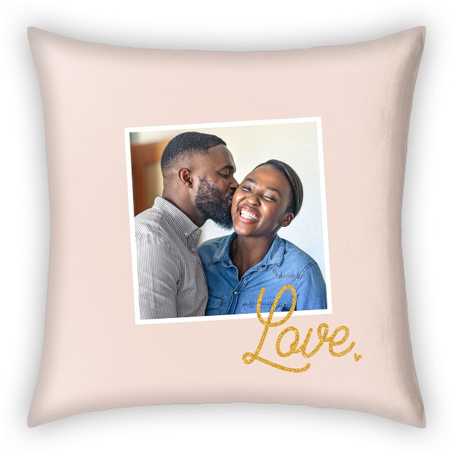 Glittering Love Custom Pillows