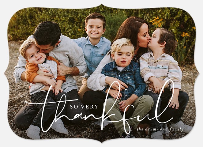 So Very Thankful Thanksgiving Cards