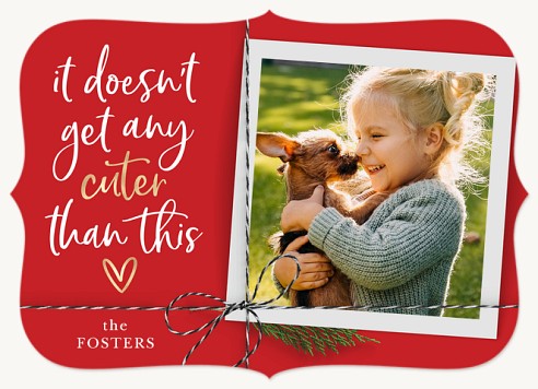 Cutest Note Christmas Cards