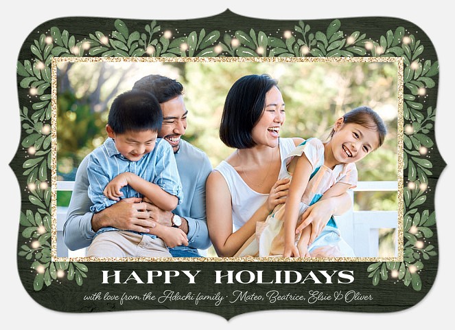Boxwood Botanicals Holiday Photo Cards