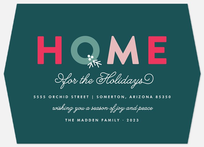 Holiday Home Holiday Photo Cards