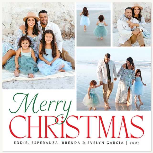Quarterly Personalized Holiday Cards