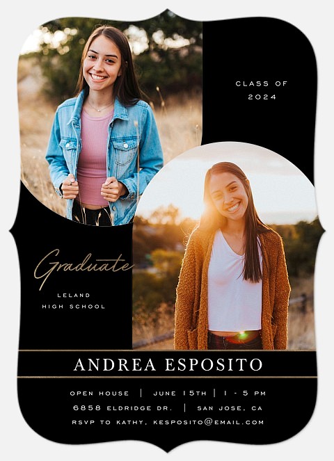 Double Arch Graduation Cards