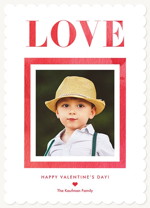 Love Watercolor Valentines Cards