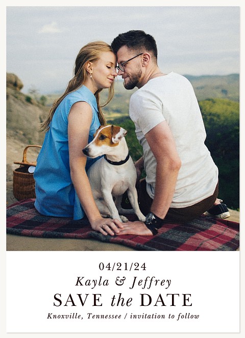 So Classic Save the Date Cards