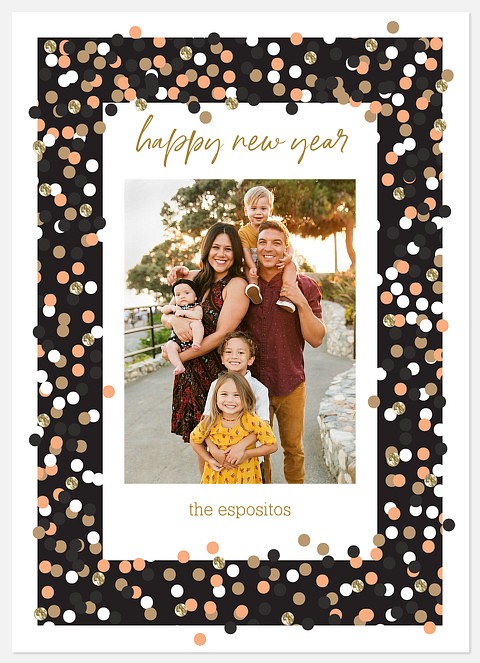 New Year Hurrah Holiday Photo Cards