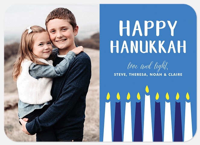 Festival of Lights Hanukkah Photo Cards