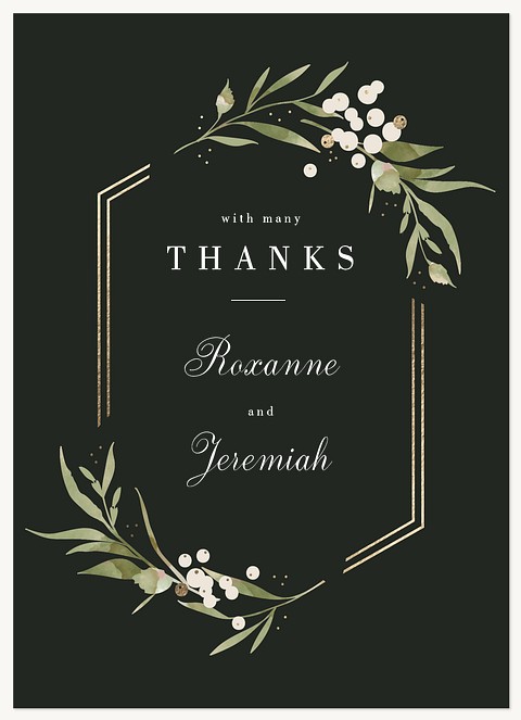 Sonoma Valley Thank You Cards 
