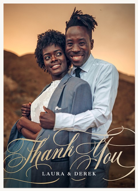 Sophisticated Thank You Cards 