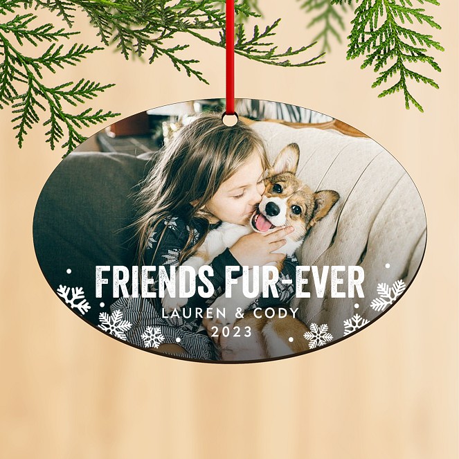 Friends Fur-Ever Personalized Ornaments