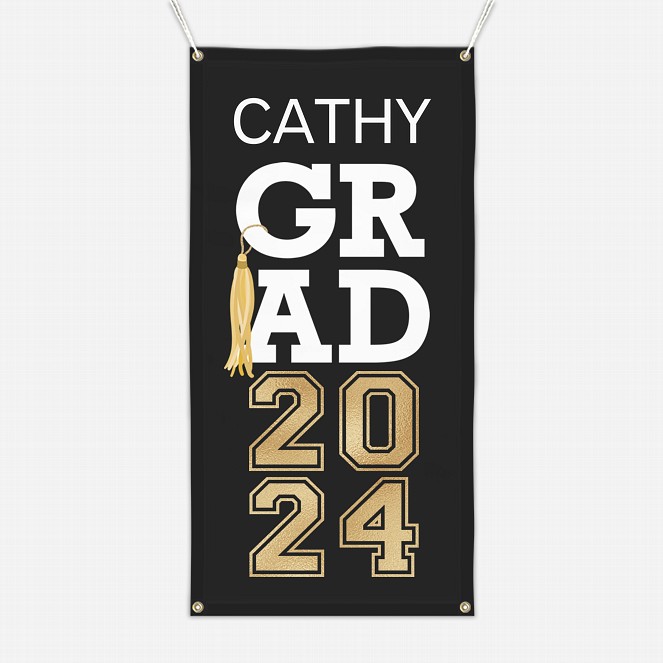 Stacked Year Graduation Banners
