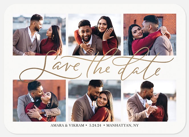 Simply Scripted Save the Date Photo Cards
