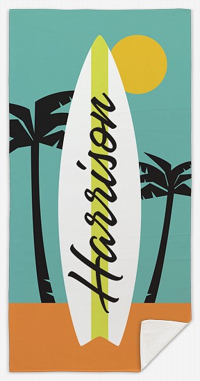 Surf City Custom Beach Towels