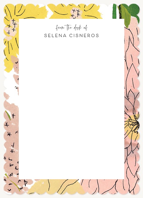 Sweet Florals Stationery